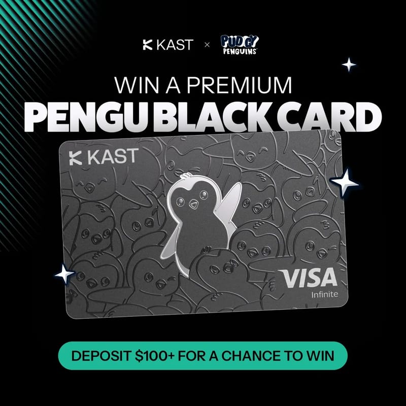 Movement Ecosystem 通过 KAST 启动 Pengu Black Card 推广活动