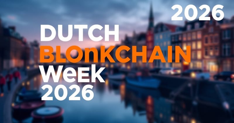 荷兰区块链周2026年6月21-27日在阿姆斯特丹举行